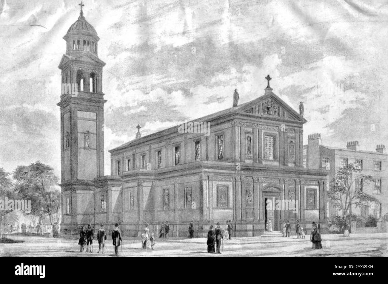 Design per nostra Signora della Grazia, Chiswick 1886. Foto Stock