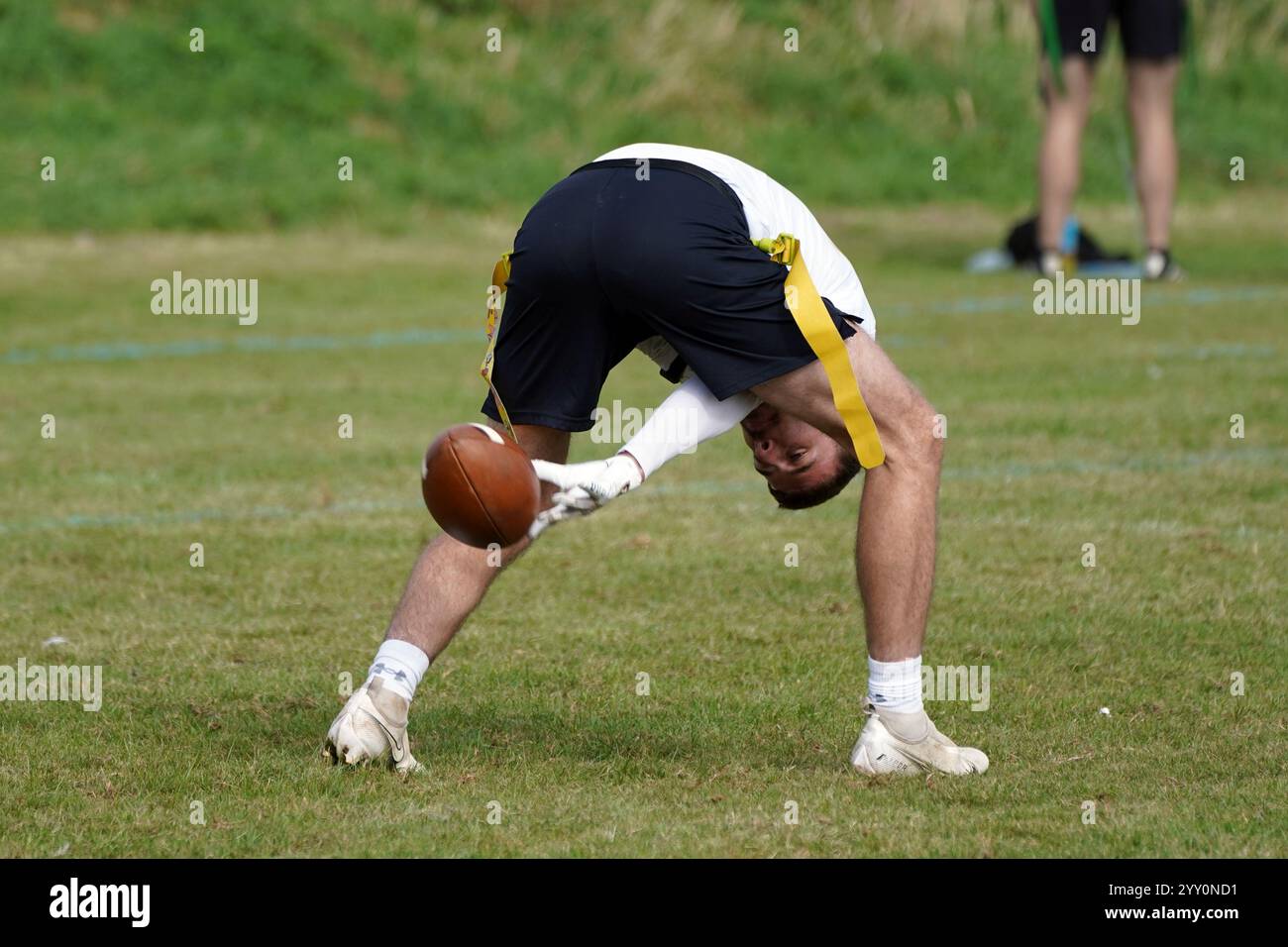 Flag football Tournament, Coventry UK, 28 settembre 2024 Foto Stock