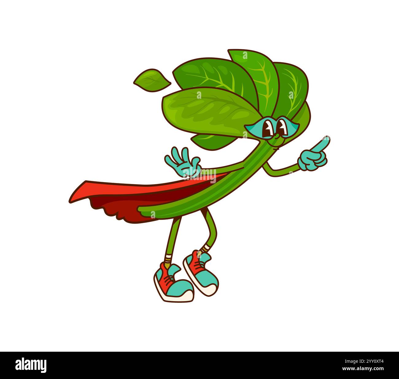 Personaggio supereroe retrò Cartoon Groovy spinaci vegetali. Vegetazione vettoriale isolata coraggioso guerriero o difensore super eroe hippie in mantello e maschera. Funky y2k fiaba cibo vitaminico sano Illustrazione Vettoriale Personaggio supereroe retrò Cartoon Groovy spinaci vegetali. Vegetazione vettoriale isolata coraggioso guerriero o difensore super eroe hippie in mantello e maschera. Funky y2k fiaba cibo vitaminico sano Illustrazione Vettoriale