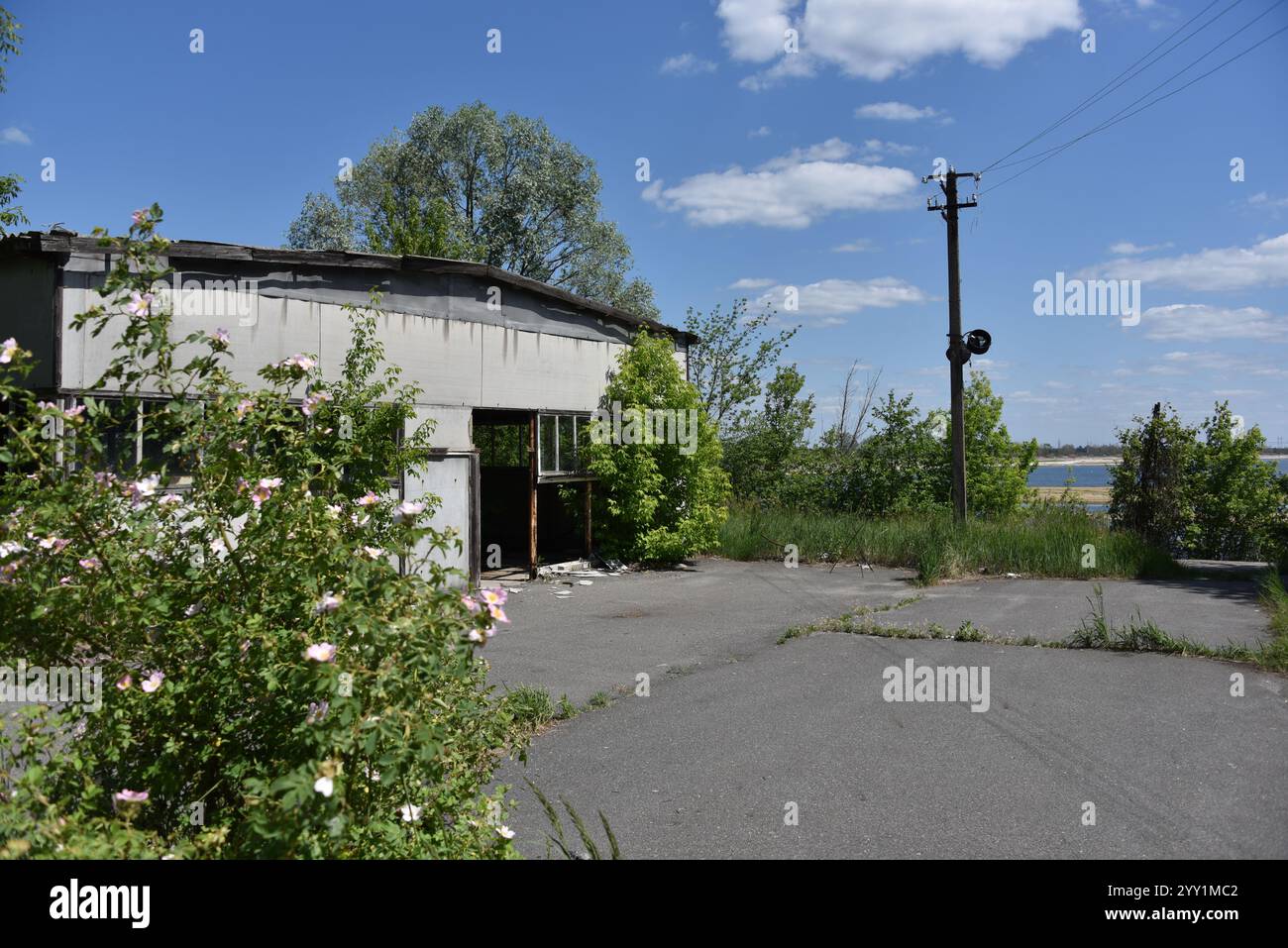 Chernobyl Zona di esclusione, Ucraina Foto Stock
