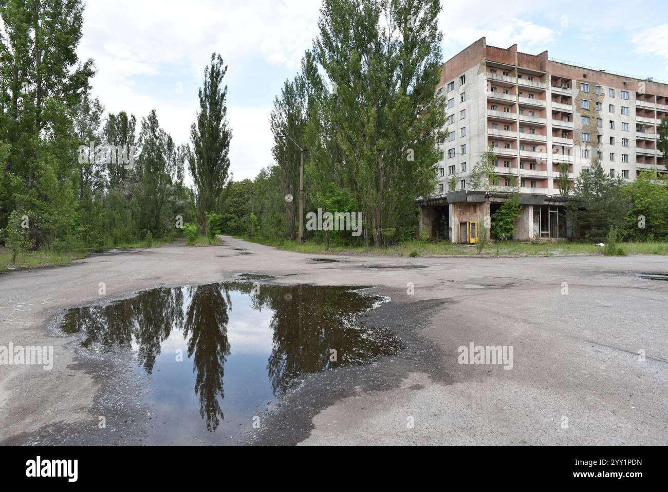 Chernobyl Zona di esclusione, Ucraina Foto Stock