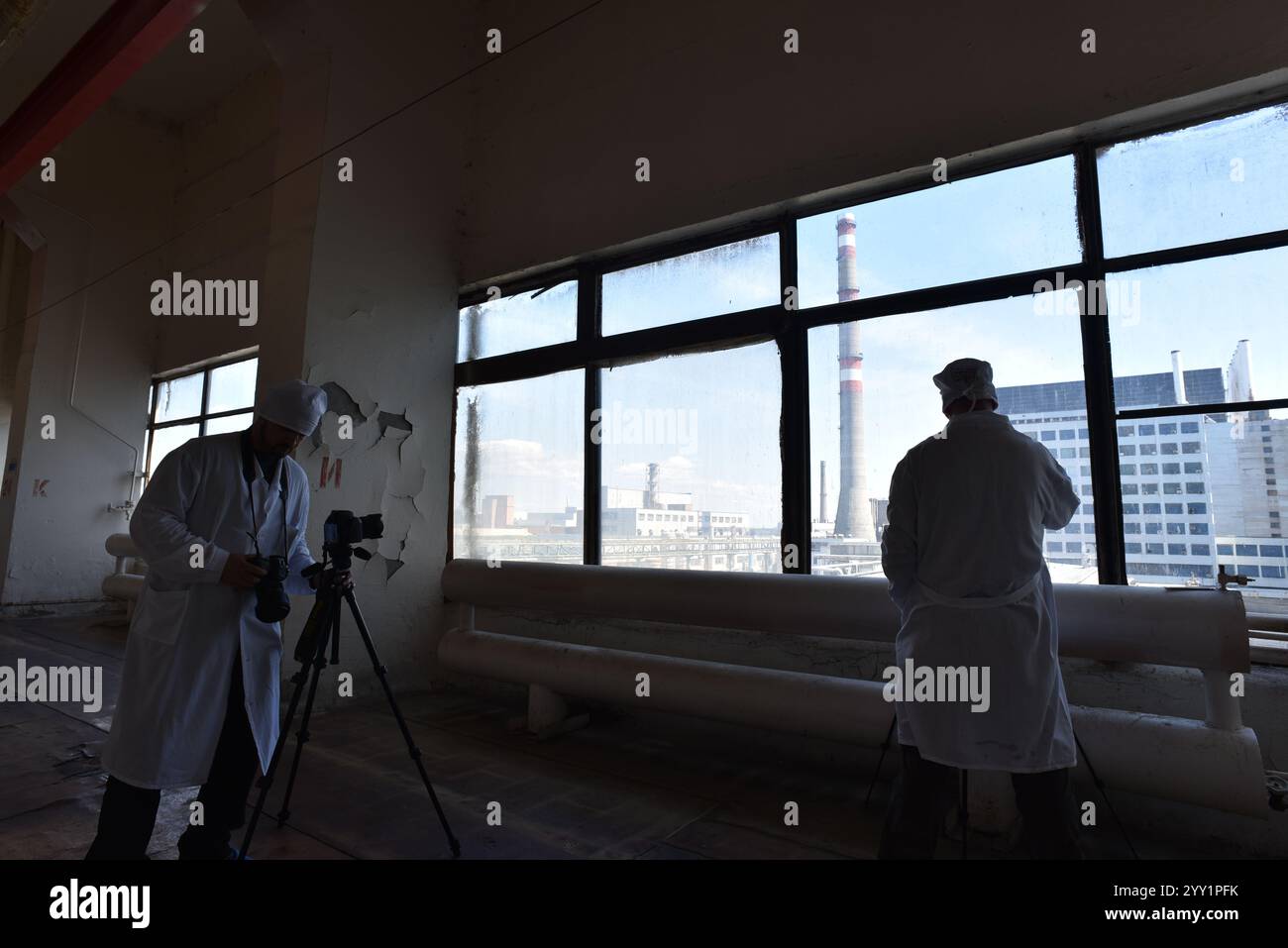 Chernobyl Zona di esclusione, Ucraina Foto Stock