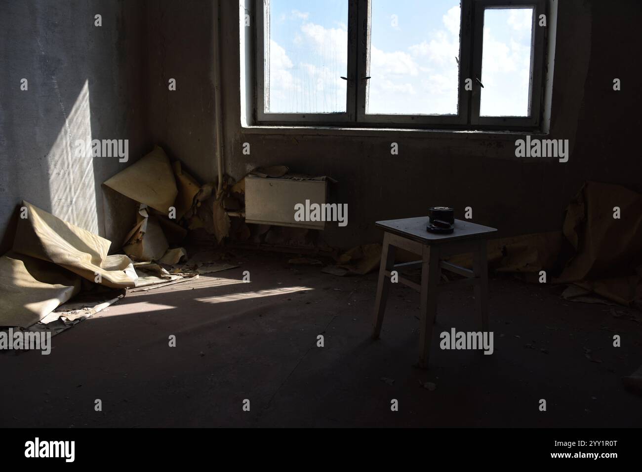 Chernobyl Zona di esclusione, Ucraina Foto Stock