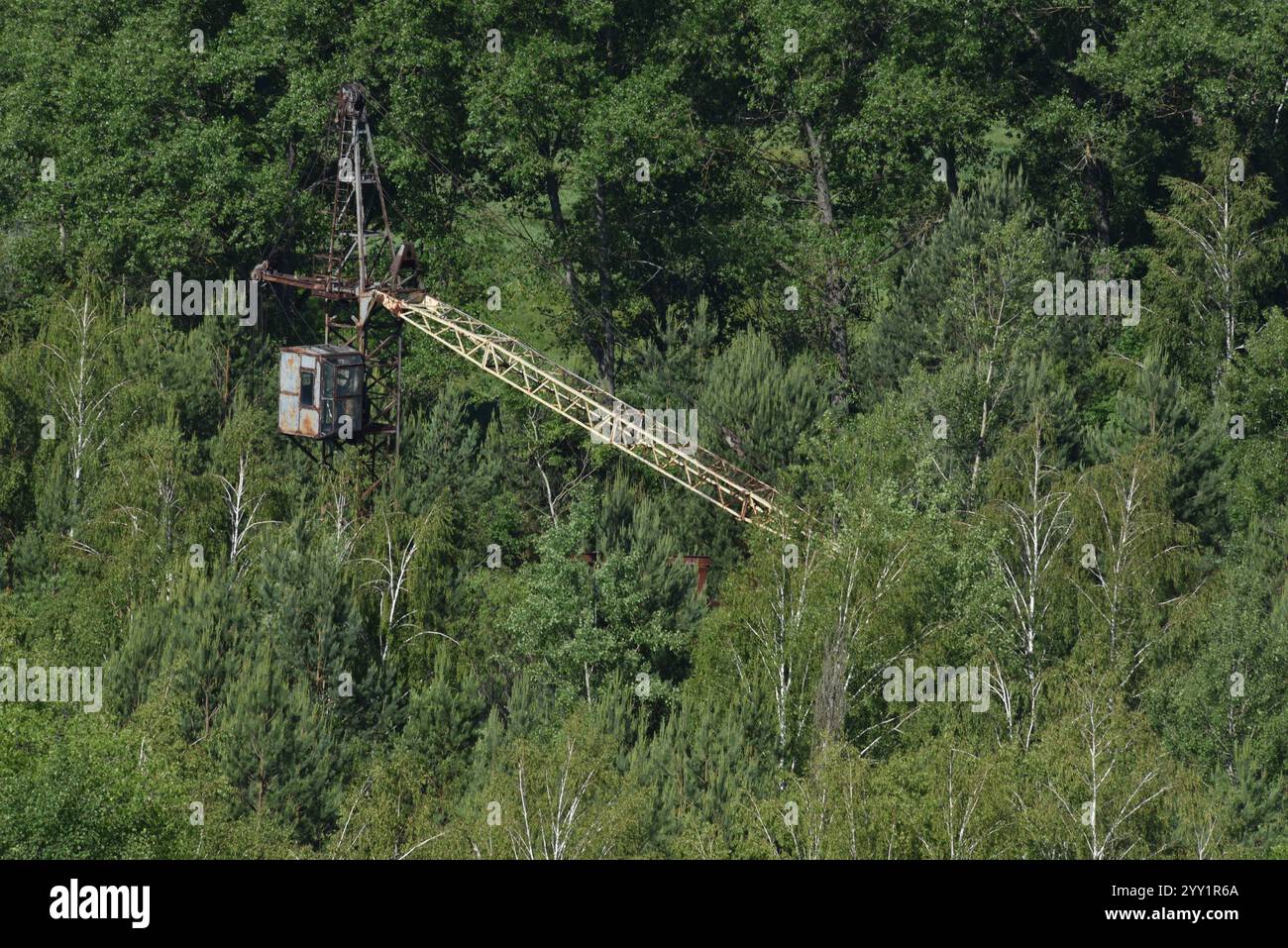 Chernobyl Zona di esclusione, Ucraina Foto Stock
