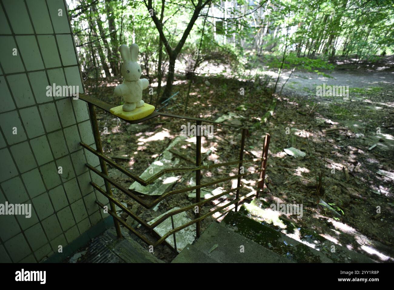 Chernobyl Zona di esclusione, Ucraina Foto Stock