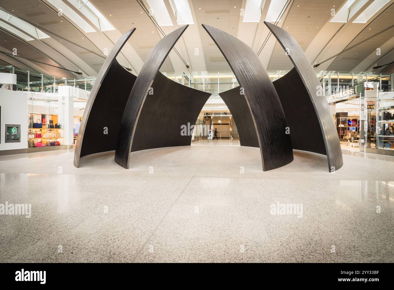 TORONTO, CANADA - 18 SETTEMBRE 2016 - Aeroporto Internazionale Pearson di Toronto (YYZ) Foto Stock