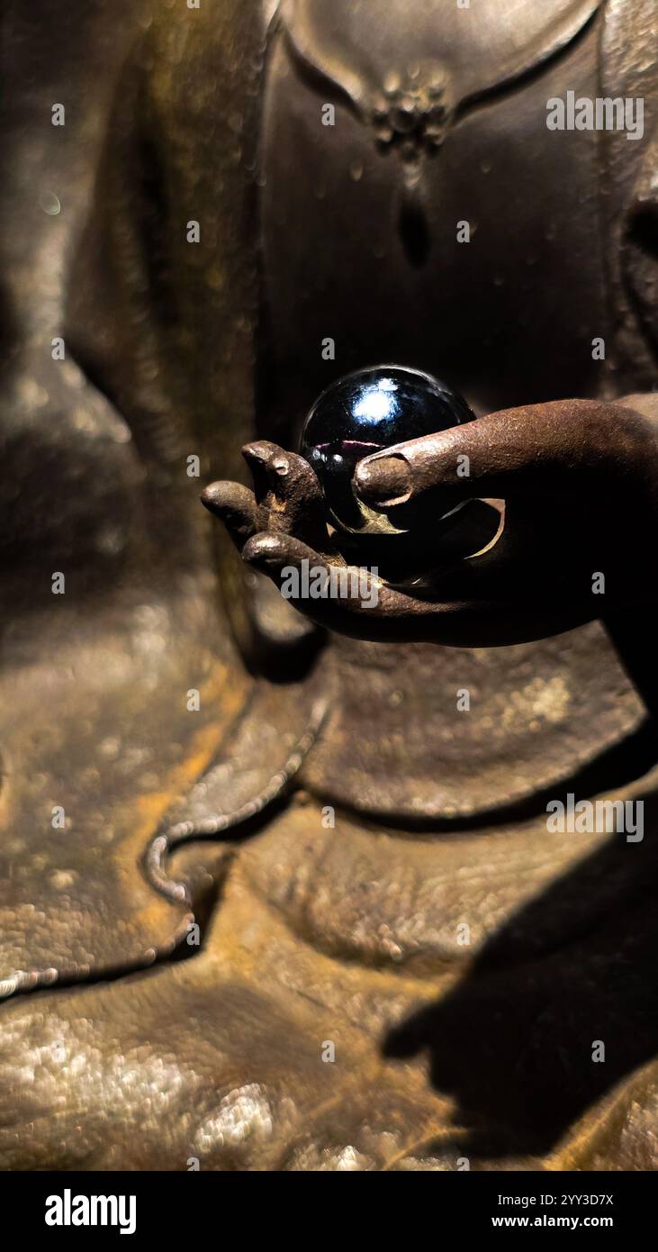 Buddismo di Singapore - Immagine stock catturata con smartphone