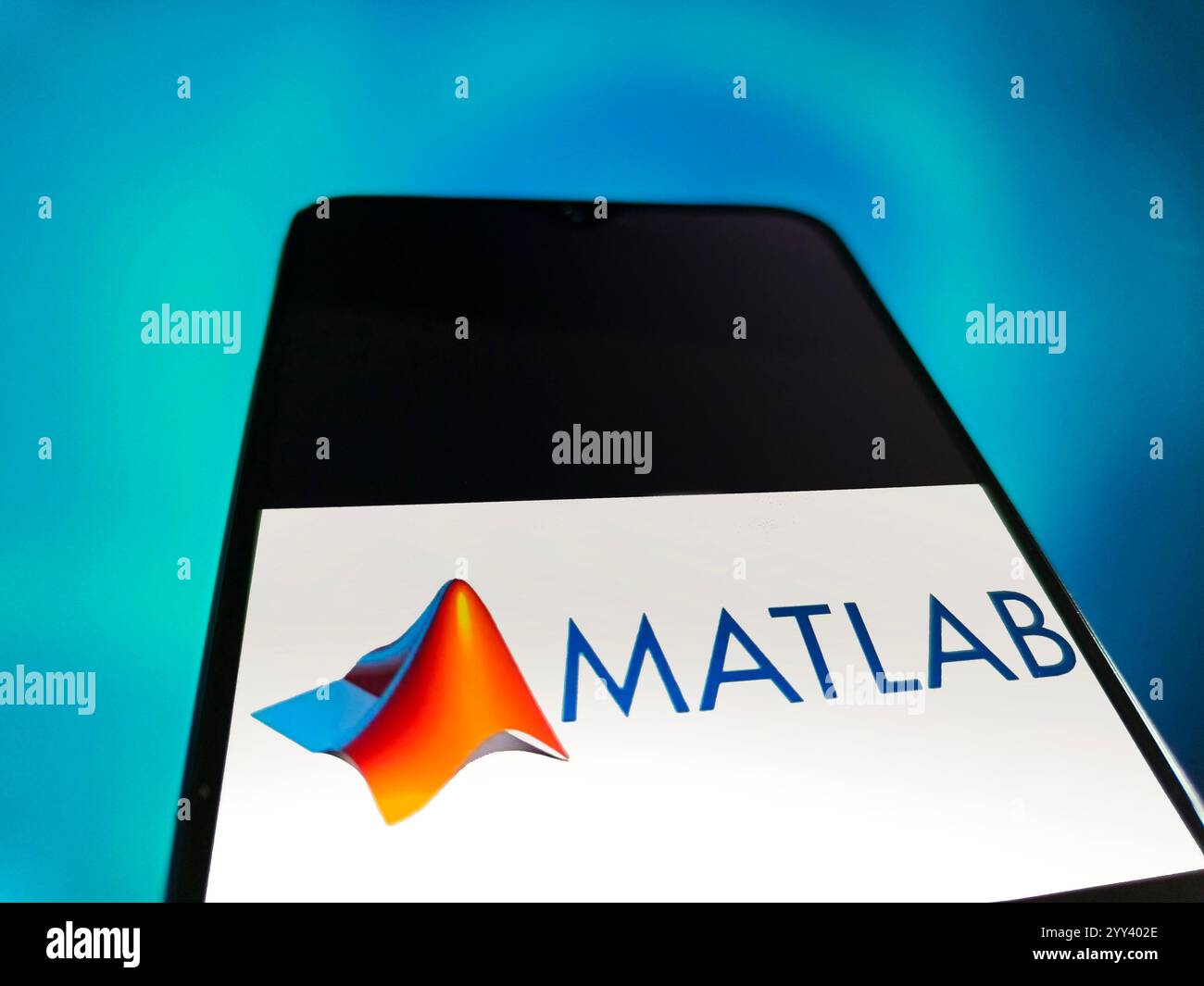 SUQIAN, CINA - 19 DICEMBRE 2024 - illustrazione matlab, 19 dicembre 2024, Suqian, provincia di Jiangsu, Cina. Foto Stock