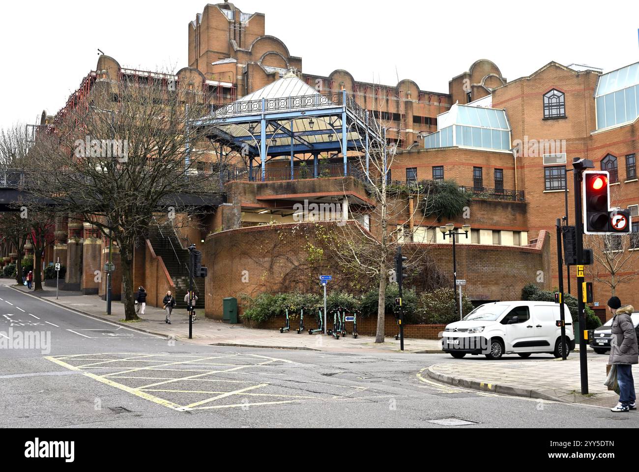 Fuori dall'edificio del centro commerciale Bristol Broadmead Galleries Foto Stock