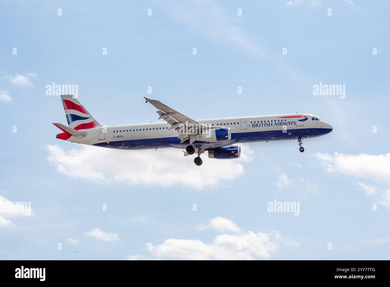 G-MEDL British Airways Airbus A321-231 Londra Heathrow Regno Unito 21-08-2019 Foto Stock