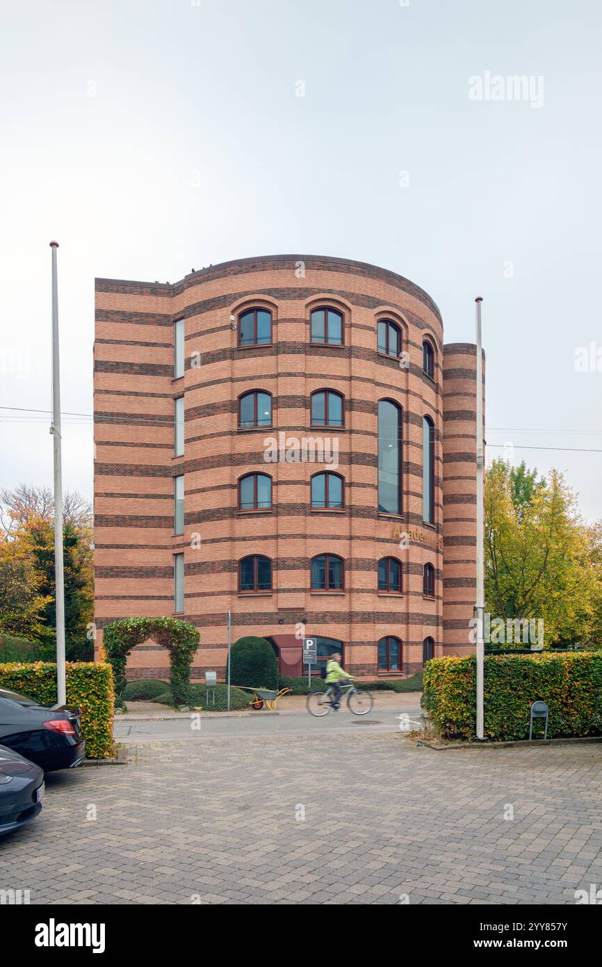 Copenaghen, Danimarca - Unione danese dei bibliotecari (Akademikertårnet) di Knud Munk Foto Stock