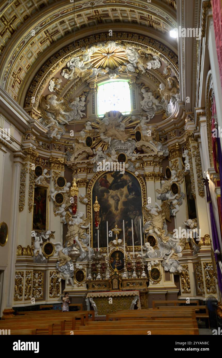Chiesa di San Filippo, Zebbug-Casal Zebbugi-Ħaż-Żebbuġ, Malta, Europa Foto Stock