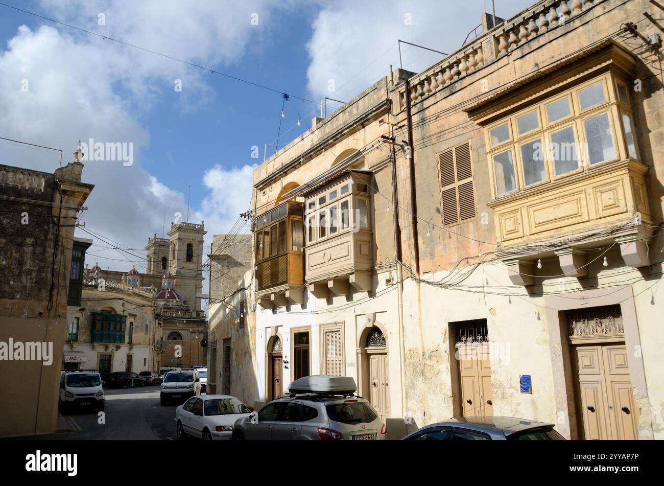 Chiesa di San Filippo, Triq L-Isqof, Zebbug-Casal Zebbugi-Ħaż-Żebbuġ, Malta, Europa Foto Stock