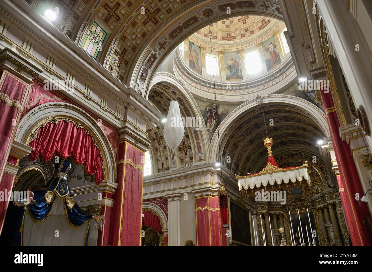 Chiesa di San Filippo, Zebbug-Casal Zebbugi-Ħaż-Żebbuġ, Malta, Europa Foto Stock