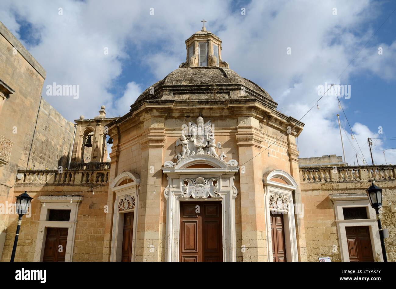 Chiesa di nostra Signora Addolorata, Triq il-Kbira, Zebbug-Casal Zebbugi-Ħaż-Żebbuġ, Malta, Europa Foto Stock