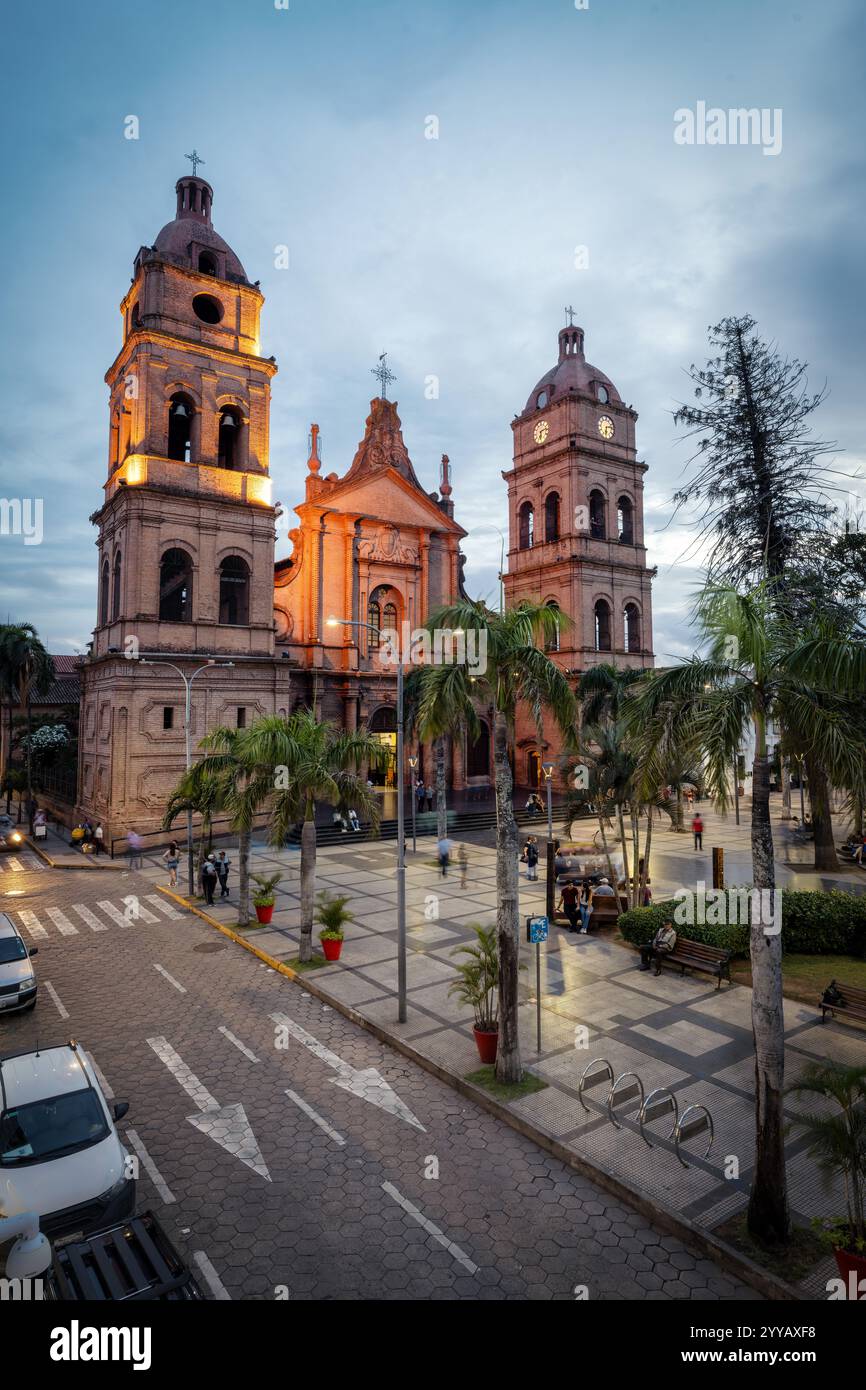 Cattedrale di Santa Cruz, Bolivia Foto Stock