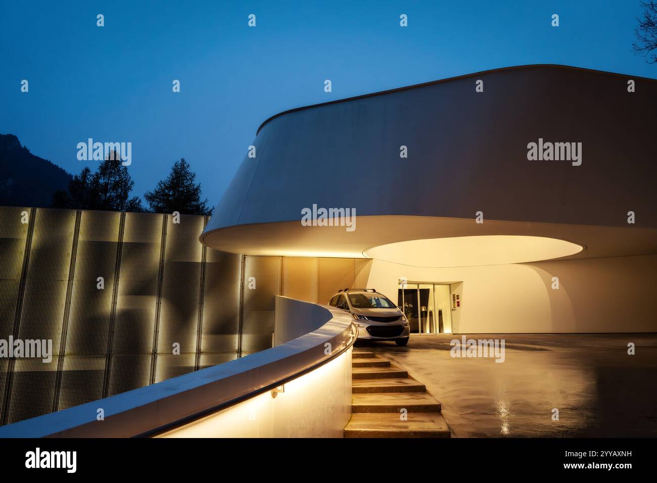 Design Hotel Architecture in Switzerland, ottobre 2024 Foto Stock