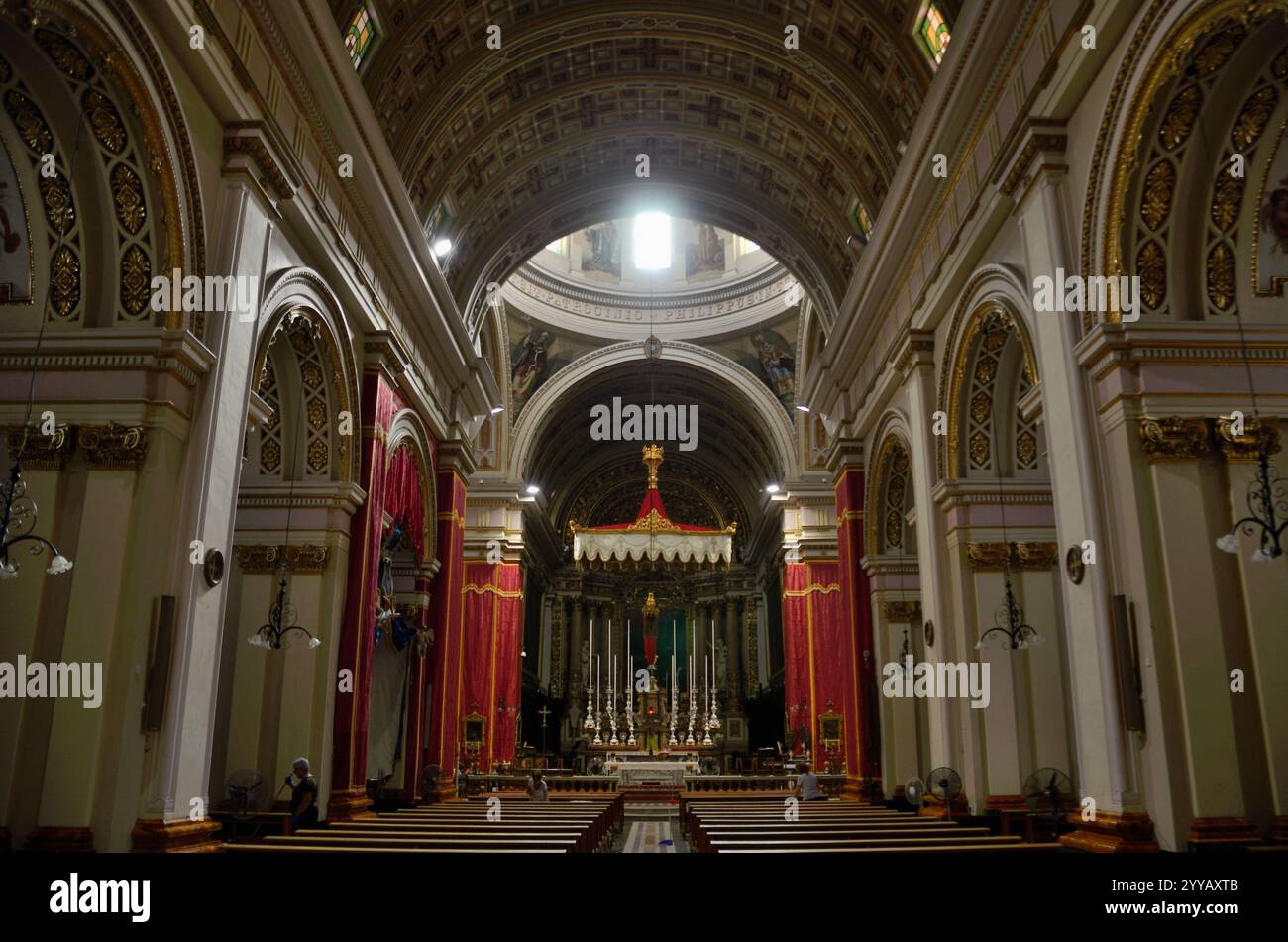 Chiesa di San Filippo, Zebbug-Casal Zebbugi-Ħaż-Żebbuġ, Malta, Europa Foto Stock