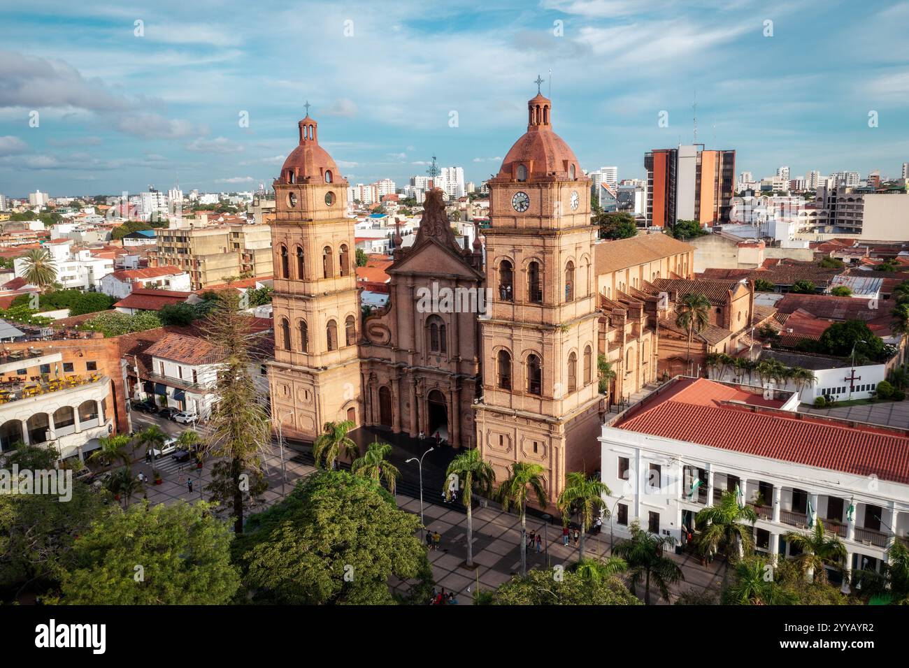 Cattedrale di Santa Cruz, Bolivia Foto Stock