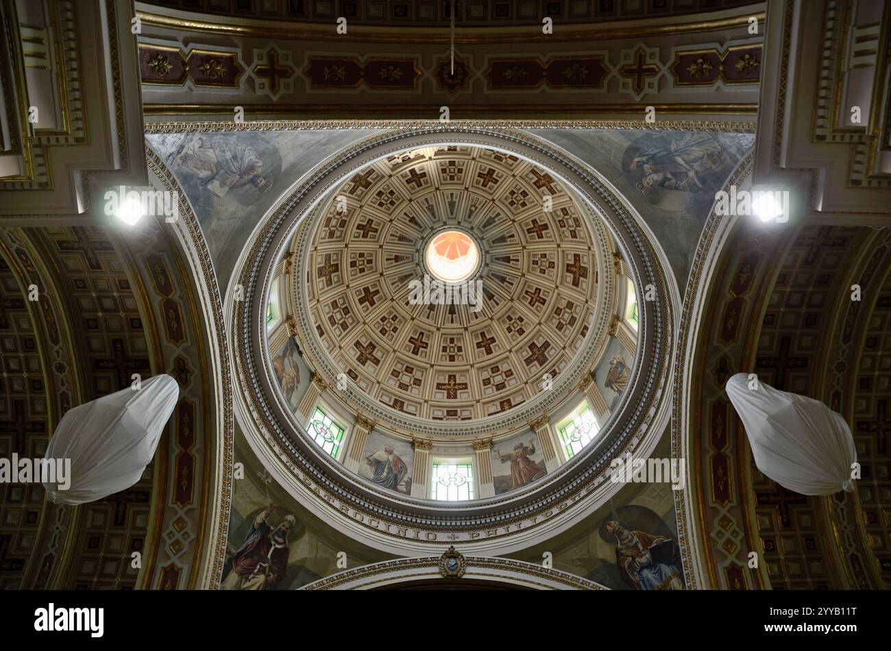 Chiesa di San Filippo, Zebbug-Casal Zebbugi-Ħaż-Żebbuġ, Malta, Europa Foto Stock