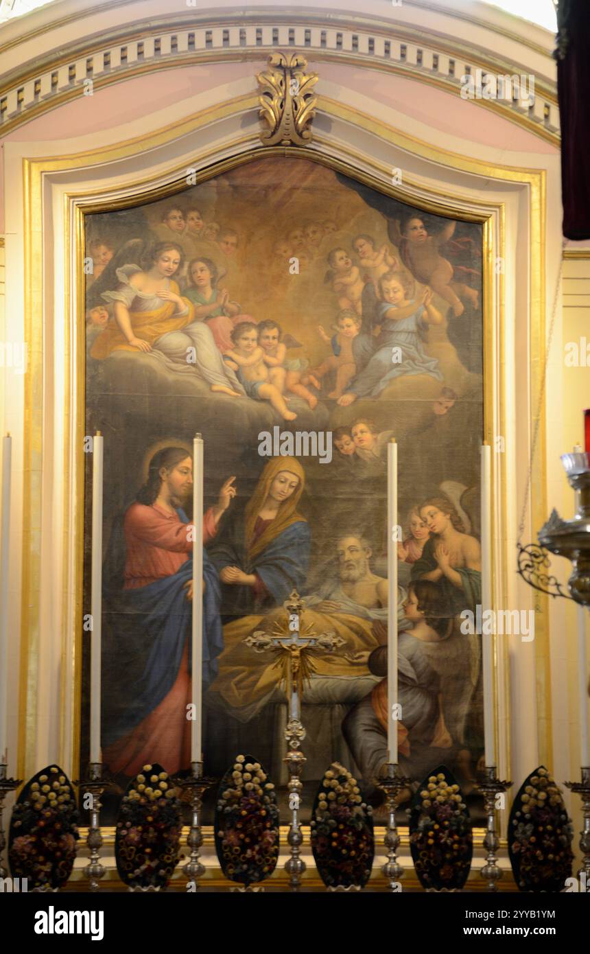 Chiesa di San Filippo, Zebbug-Casal Zebbugi-Ħaż-Żebbuġ, Malta, Europa Foto Stock