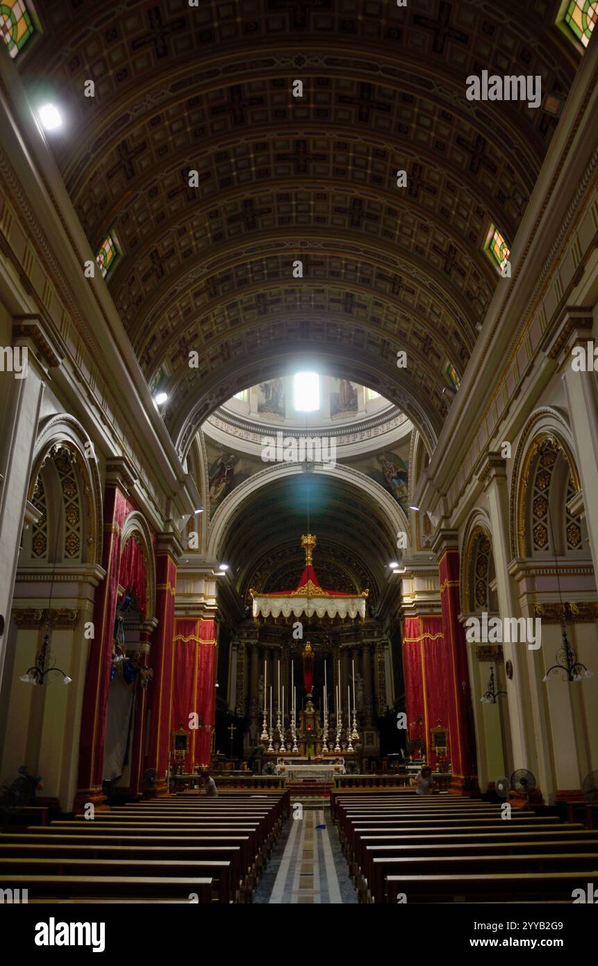 Chiesa di San Filippo, Zebbug-Casal Zebbugi-Ħaż-Żebbuġ, Malta, Europa Foto Stock