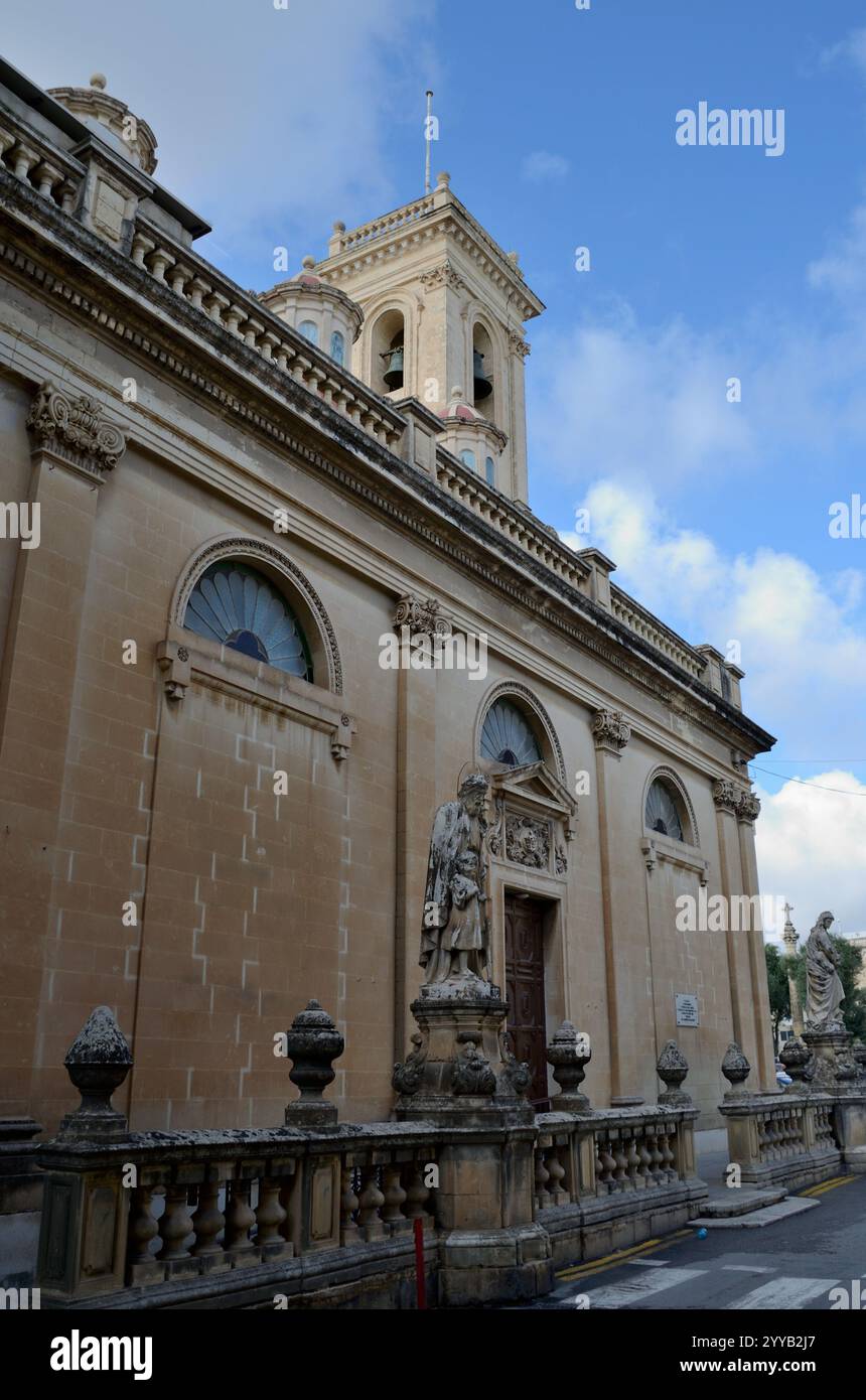 Chiesa di San Filippo, Zebbug-Casal Zebbugi-Ħaż-Żebbuġ, Malta, Europa Foto Stock