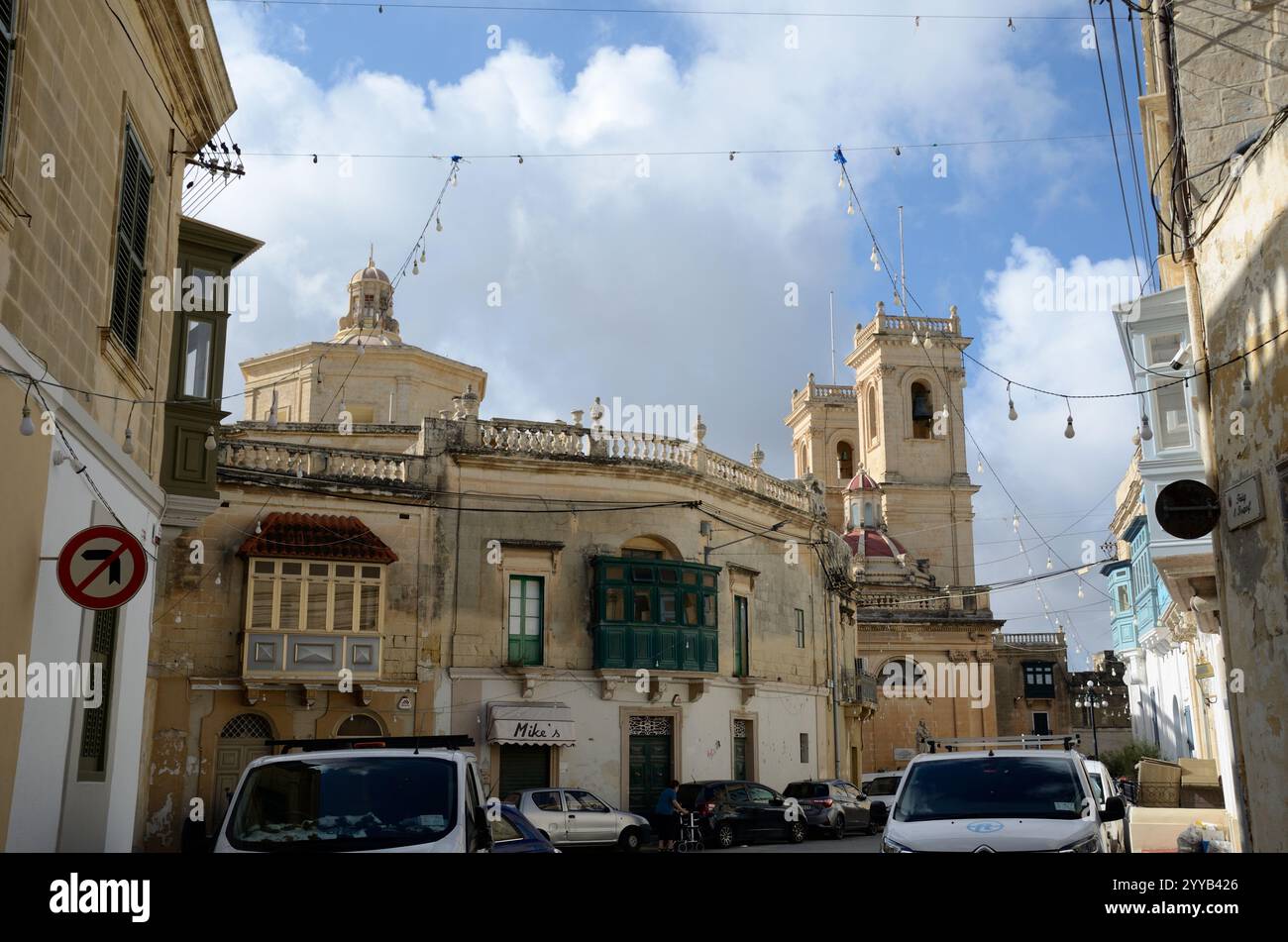 Chiesa di San Filippo, Triq L-Isqof, Zebbug-Casal Zebbugi-Ħaż-Żebbuġ, Malta, Europa Foto Stock