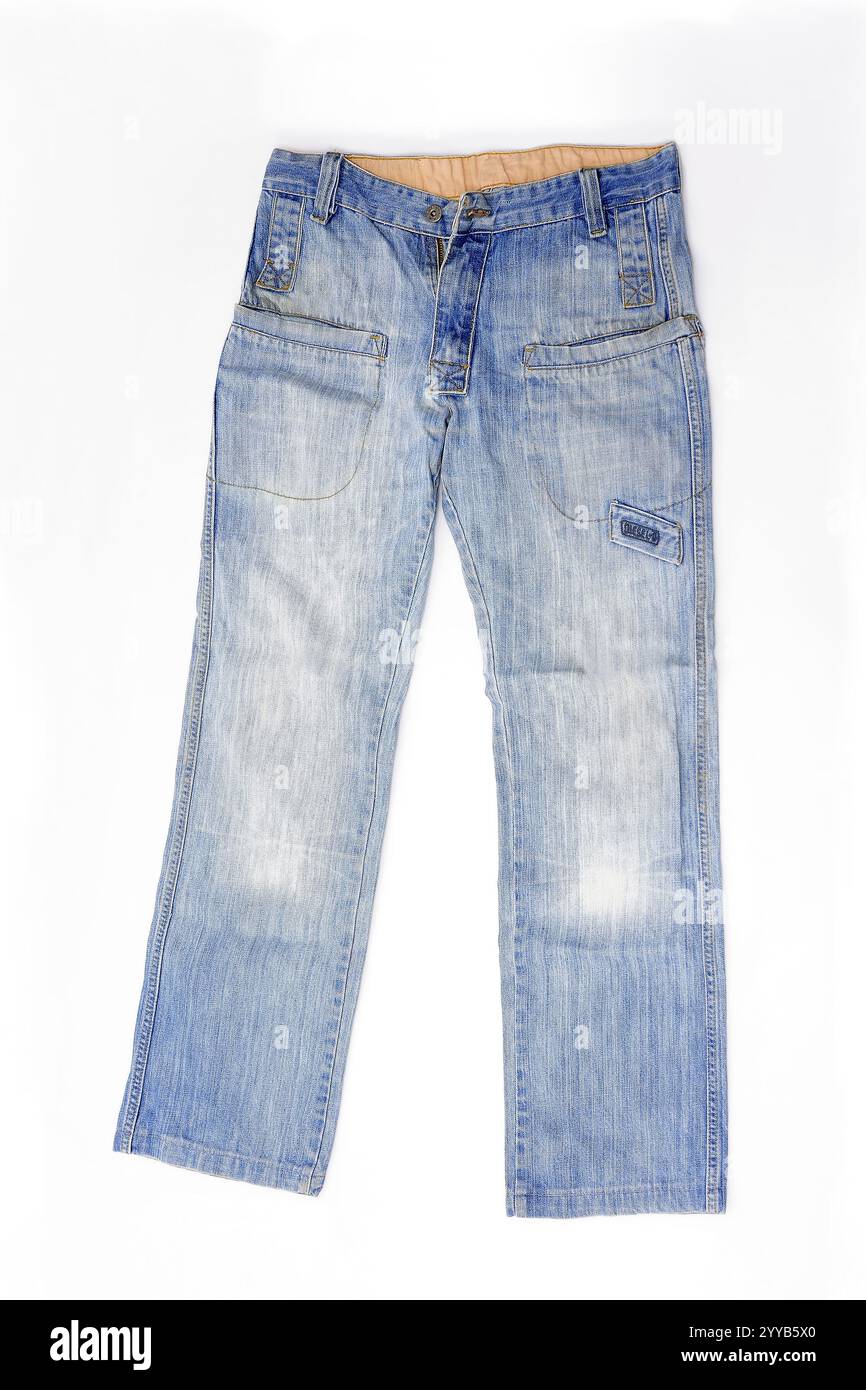 Blue jeans diesel, alla moda, stile di vita, stile, contemporaneo, individualità, individuale, commerciale, commerciale, alla moda, moda, Foto Stock