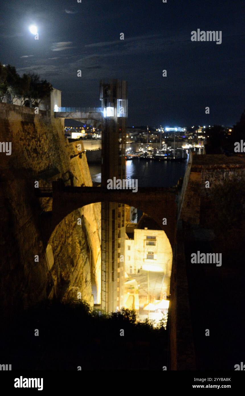 Bastione di San Giacomo, la Valletta, Malta, Europa Foto Stock