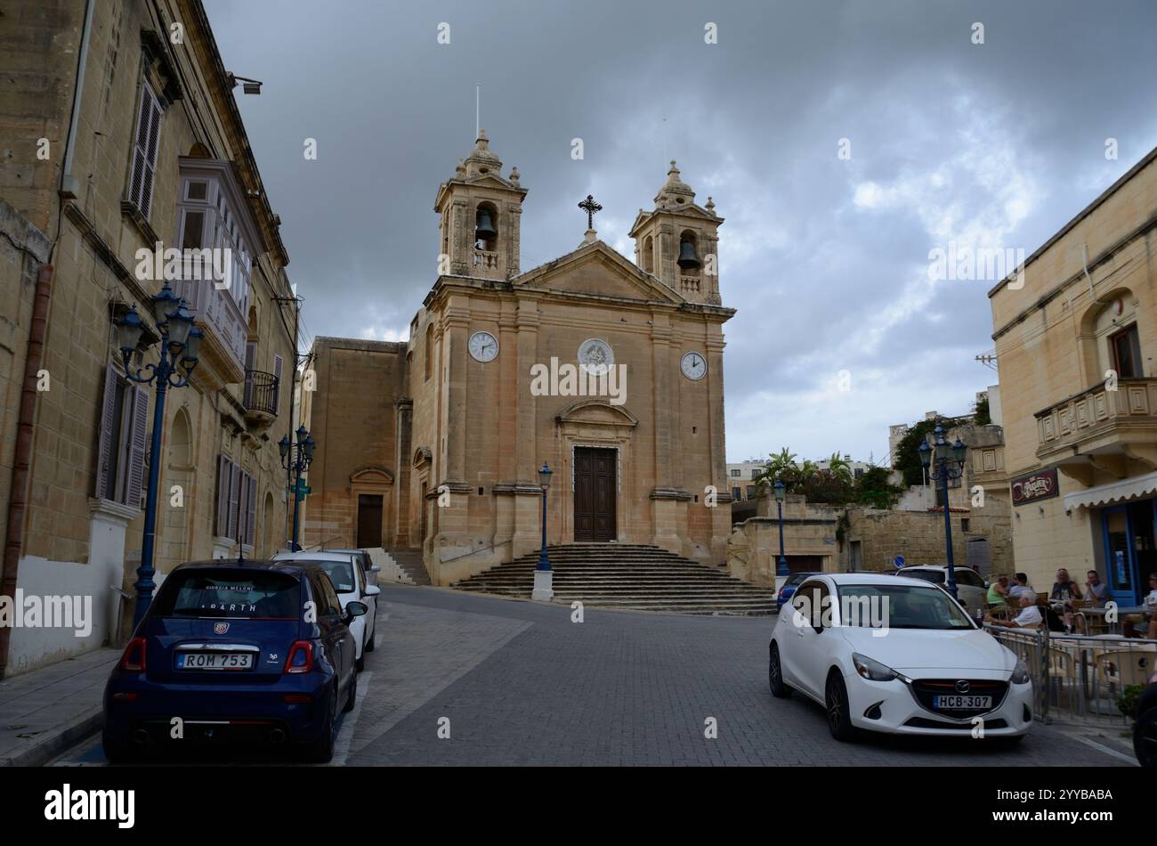 Nostra Signora di Loreto (Ghajnsielem Vecchia Chiesa Parrocchiale), Gozo, Malta, Europa Foto Stock