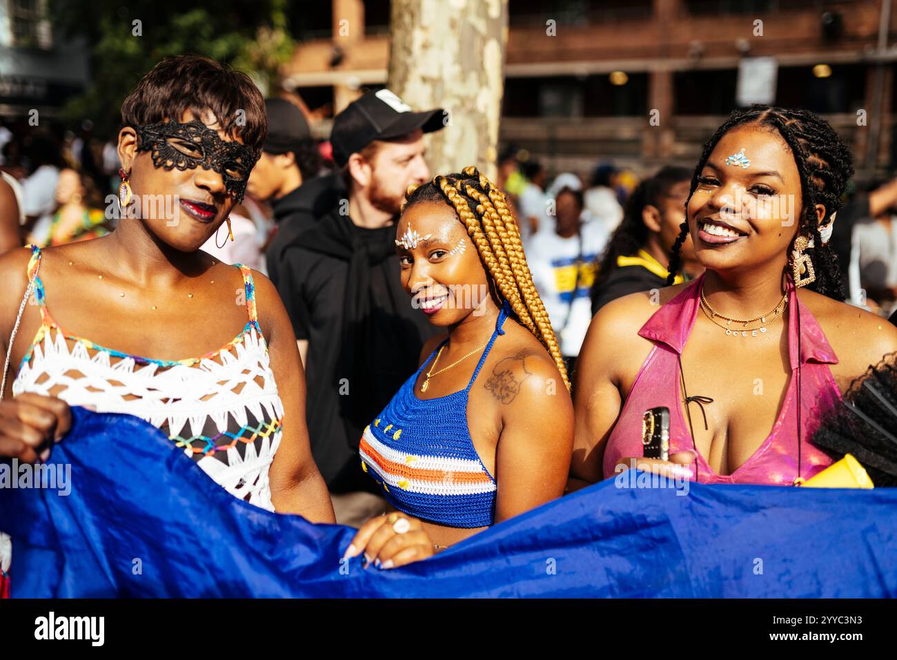 Notting Hill Carnival, West London, Inghilterra, Regno Unito Foto Stock