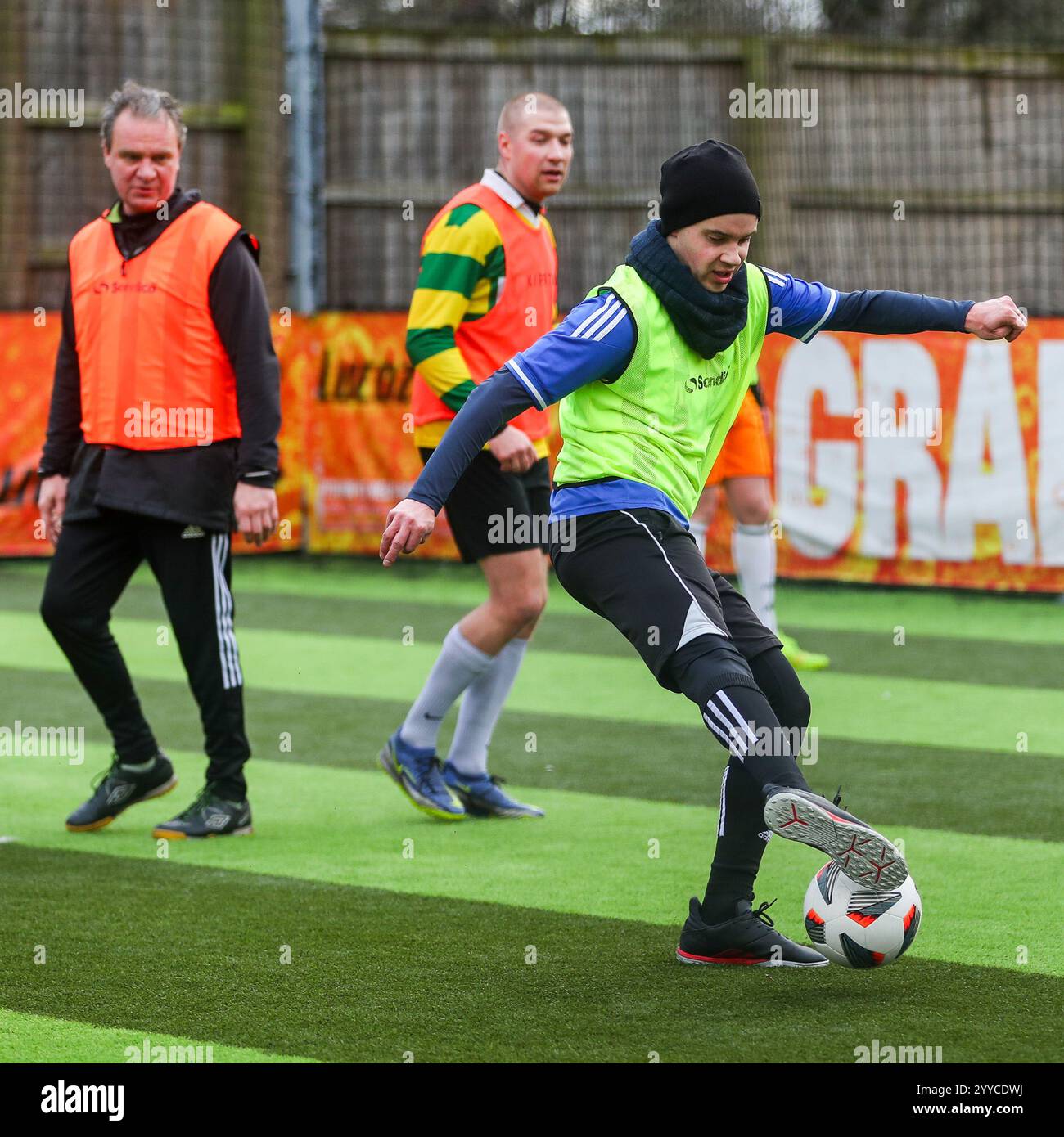 Londra, Regno Unito. 13 novembre 2023. Una Power League locale in azione prima dello Sky Bet Championship match Queens Park Rangers vs Preston North End a Matrade Loftus Road, Londra, Regno Unito, 21 dicembre 2024 (foto di Izzy Poles/News Images) a Londra, Regno Unito il 13/11/2023. (Foto di Izzy Poles/News Images/Sipa USA) credito: SIPA USA/Alamy Live News Credit: SIPA USA/Alamy Live News Foto Stock