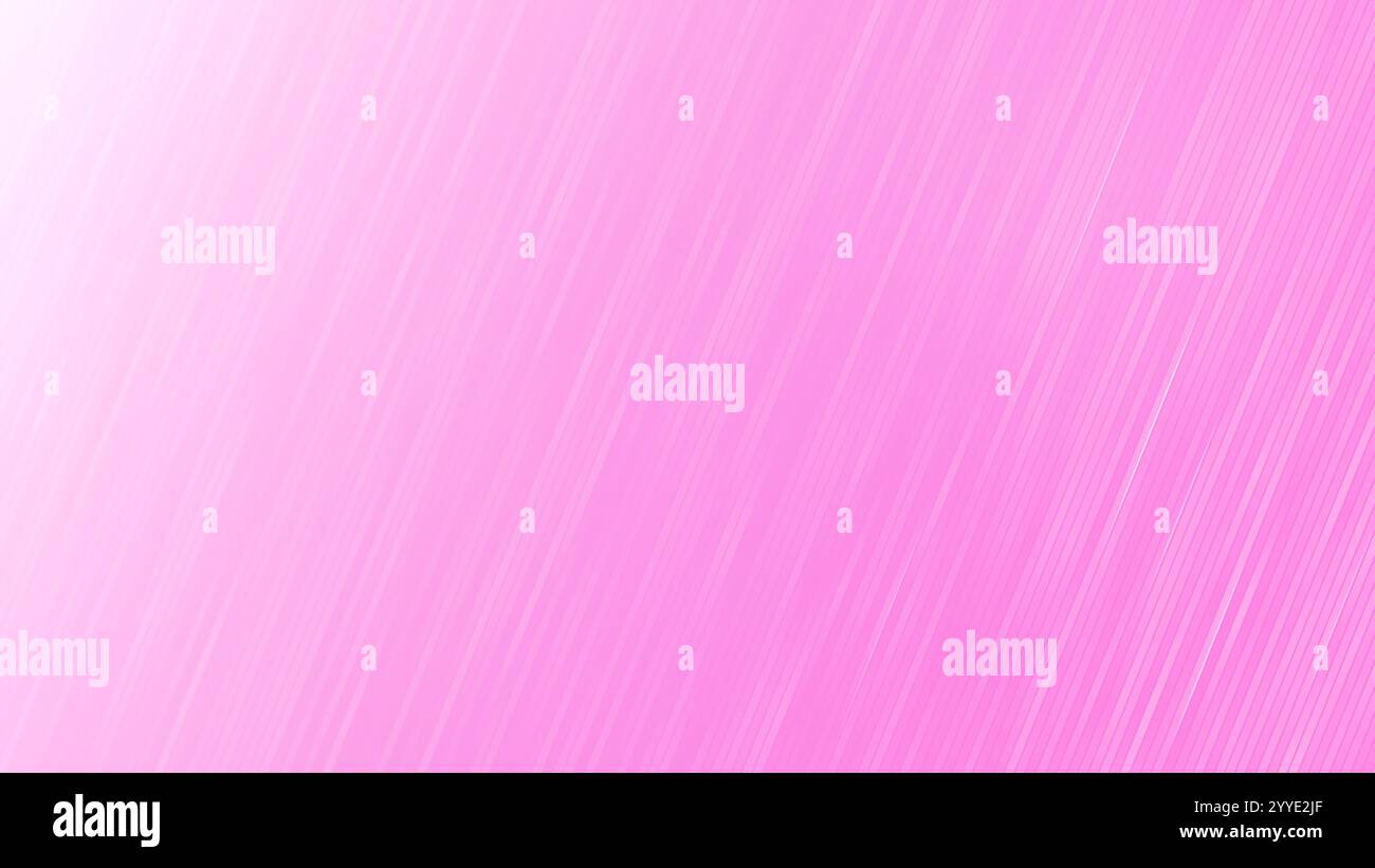 Linee rosa diagonali, dissolvenza in bianco. Sfondo full frame ad alta risoluzione con striature astratte per poster, banner Web, modelli, brochure, ecc. Copia spazio. Foto Stock