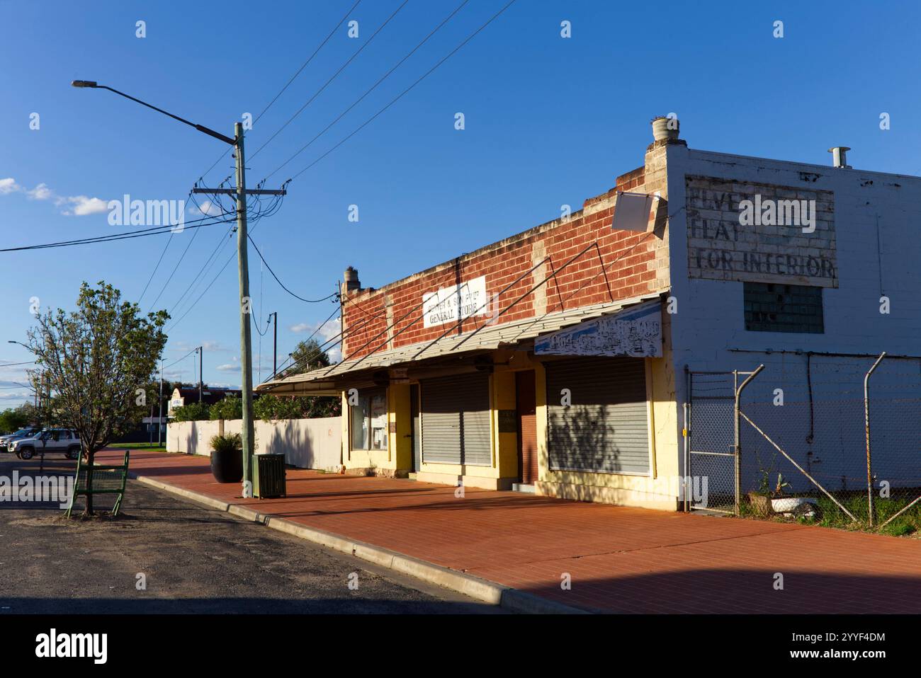 Historic Denyer and Son Pty Ltd General Store Collarenebri Upper Western New South Wales Australia Foto Stock