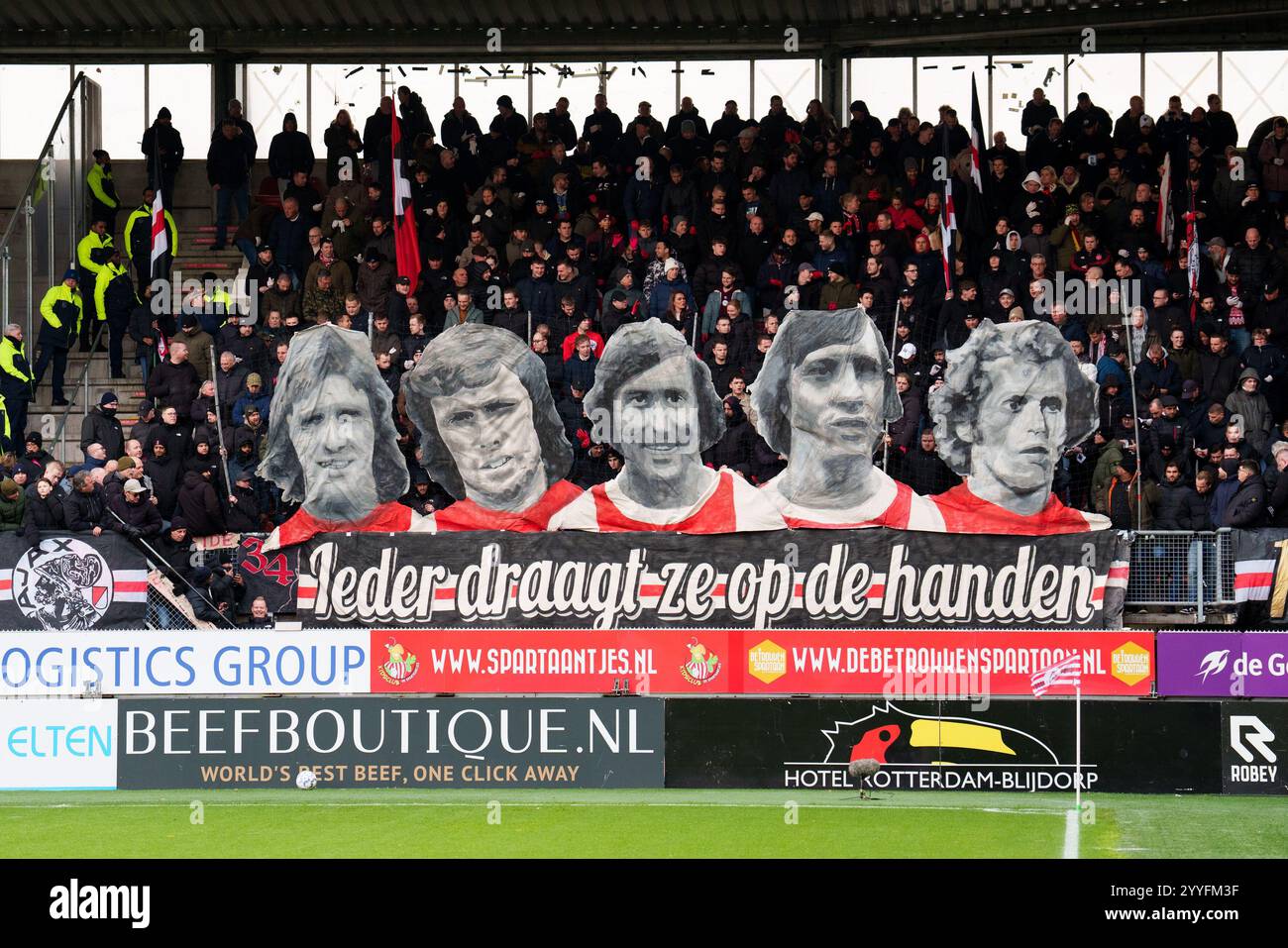 Roterdam, Paesi Bassi. 22 dicembre 2024. ROTTERDAM, 21-12-2024, Stadium Het Kasteel, stagione 2024/2025, Eredivisie olandese calcio tra Sparta Rotterdam e Ajax, credito: Tiri pro/Alamy Live News Foto Stock