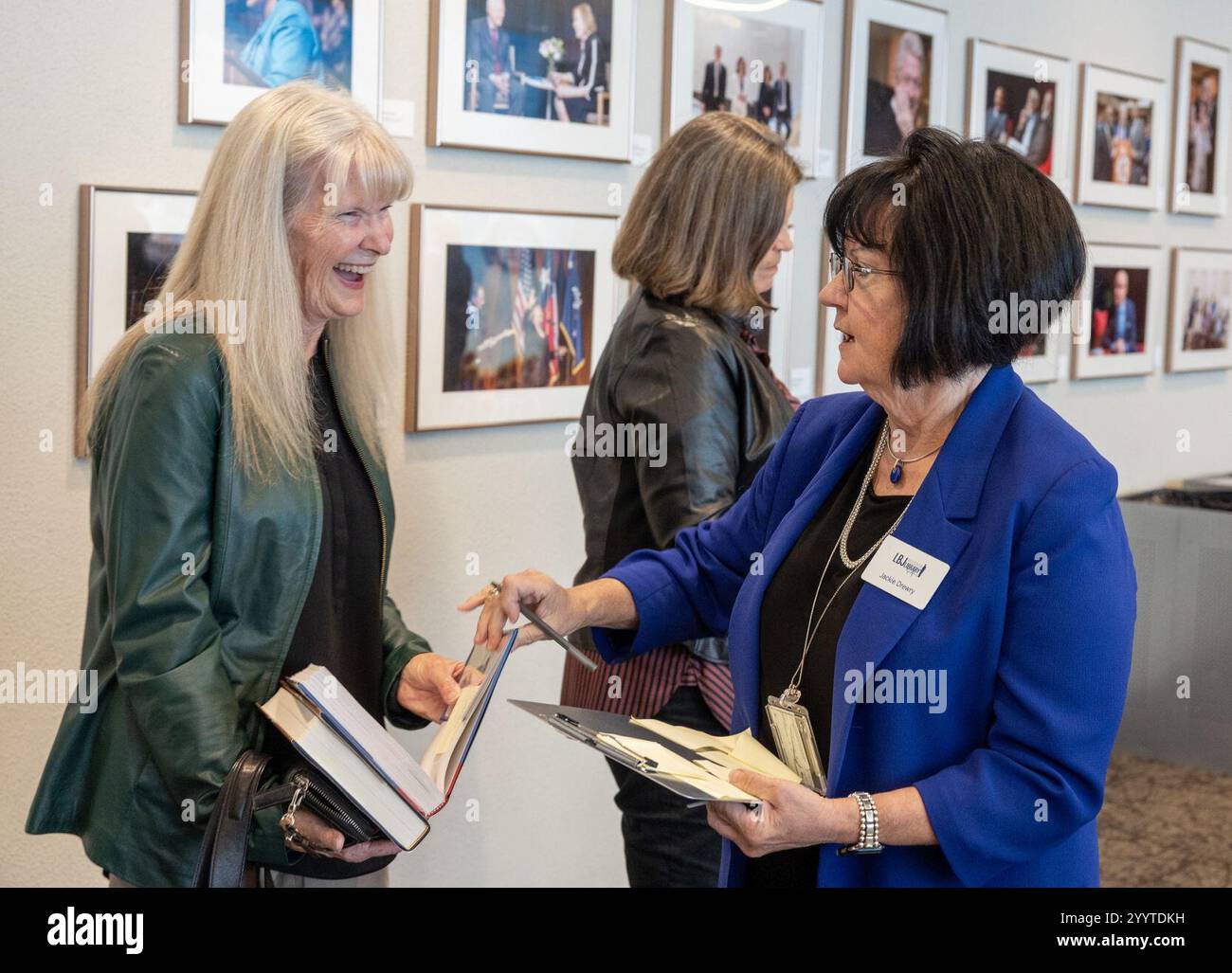 Doris Kearns Goodwin, alla LBJ Library di Austin, Texas il 16 ottobre 2024 - 3. Foto Stock