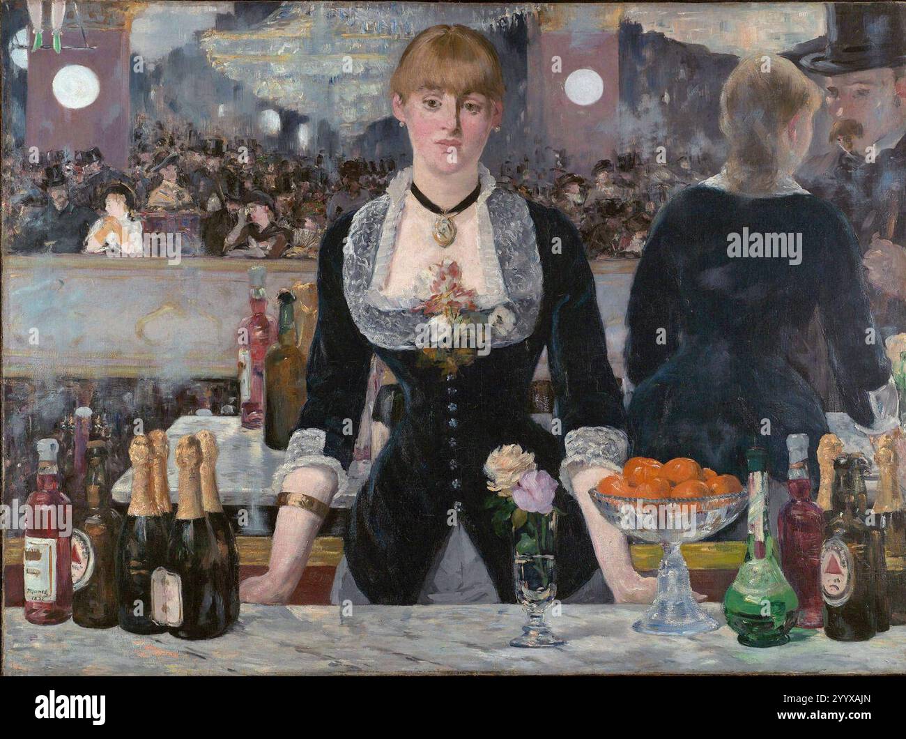 Edouard Manet, un bar a Folies-Bergère Foto Stock