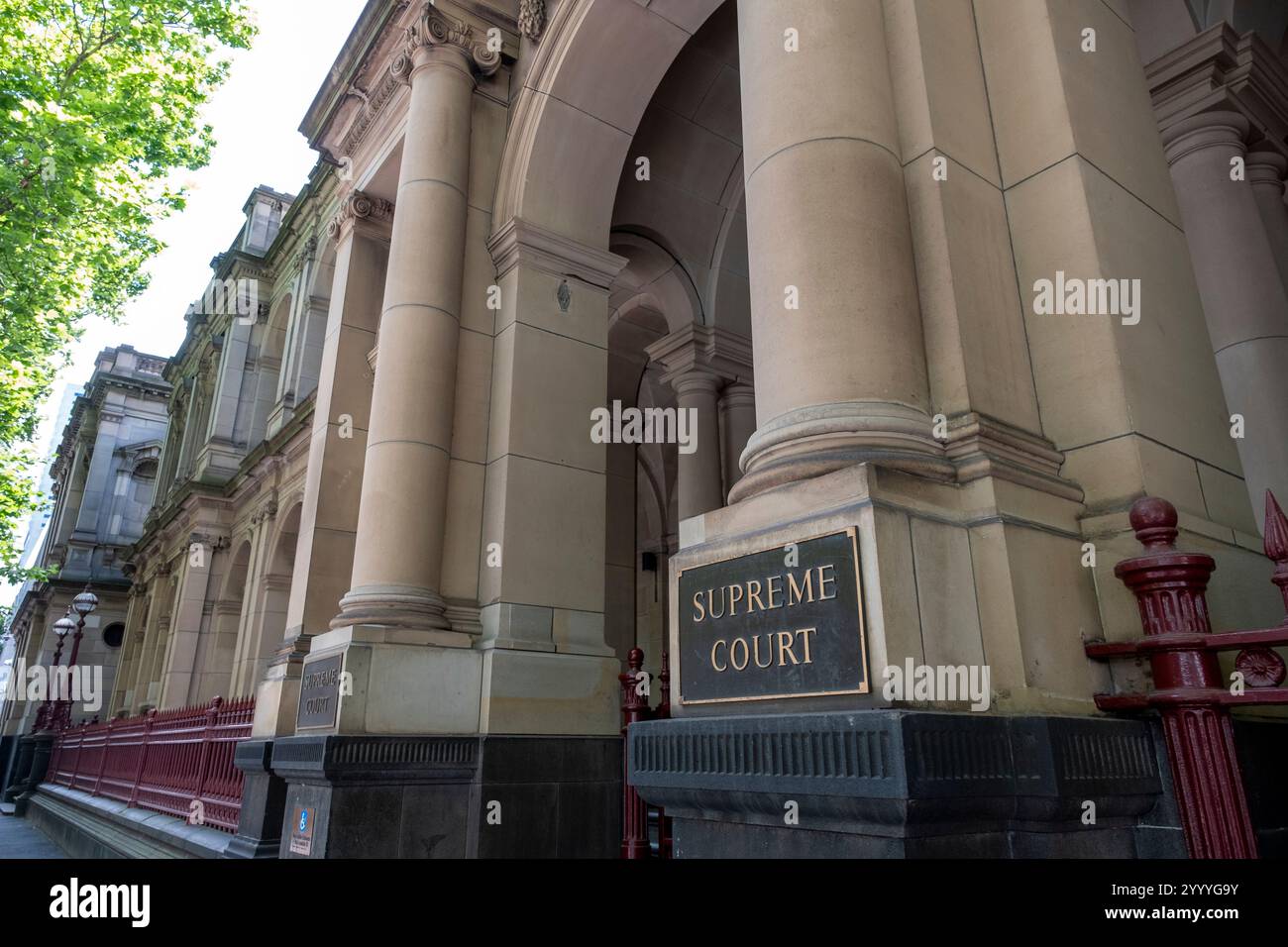Corte Suprema di Victoria. Melbourne, Victoria, Australia Foto Stock
