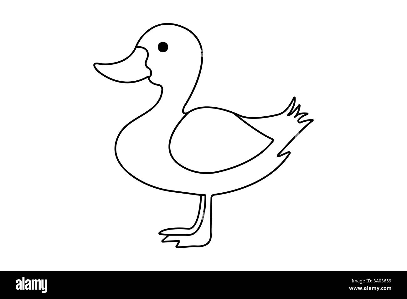 Disegno a una linea continuo con illustrazione vettoriale del contorno Illustrazione Vettoriale