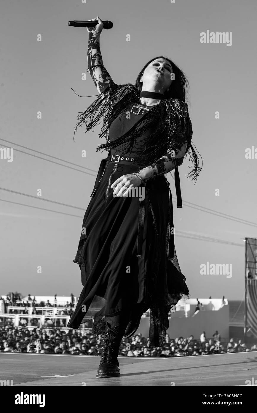 15 giugno Lisbona, Portogallo Rock a Rio 2024 Foto Stock