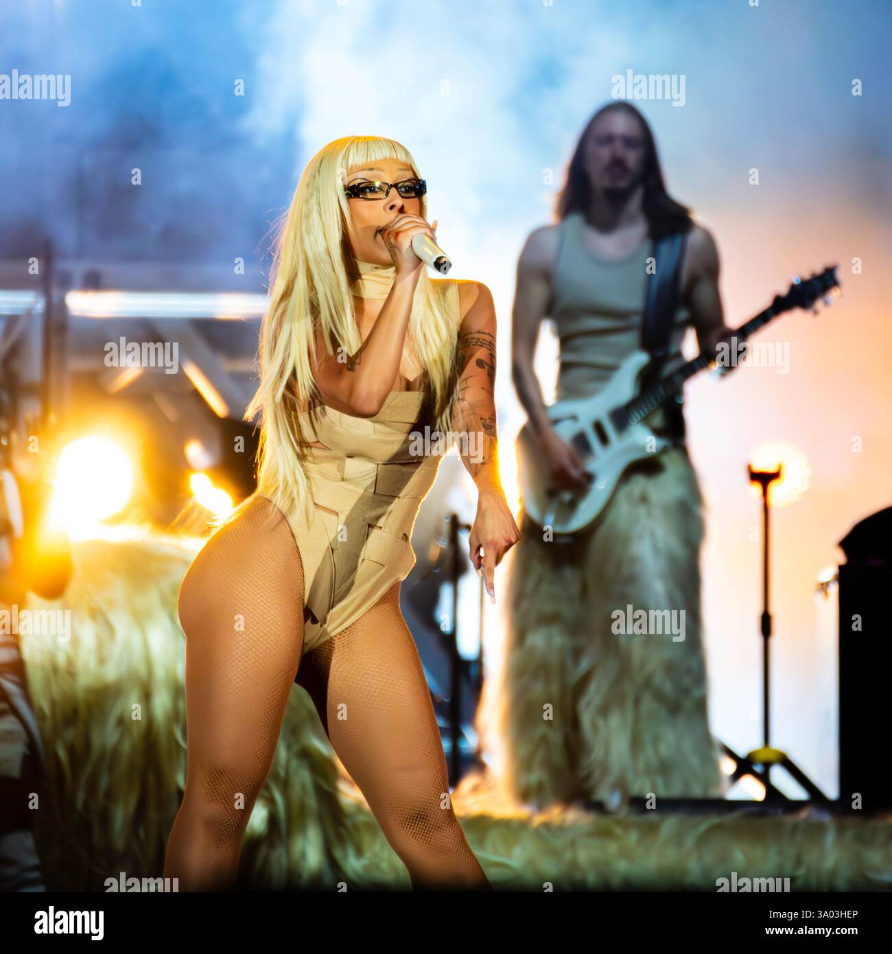 15 giugno Lisbona, Portogallo Rock a Rio 2024 Foto Stock