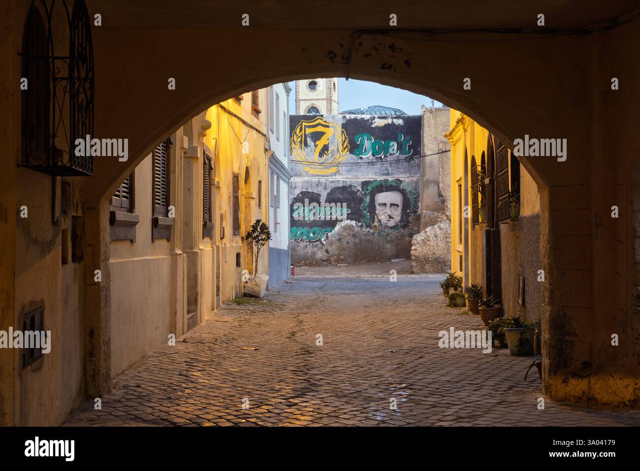 El Jadida è un importante porto e città fortificata sulla costa atlantica del Marocco. Foto Stock