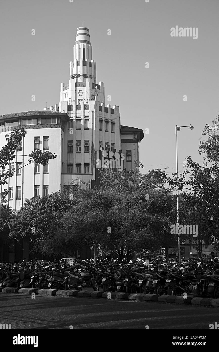 Eros Cinema Teatro Churchgate Mumbai Maharashtra India Asia Gen 2011 Foto Stock