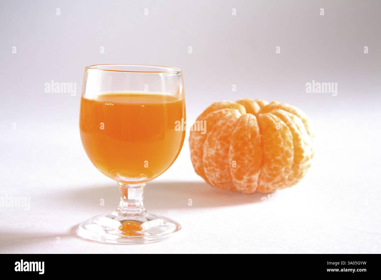 Bevanda alla frutta, santara, succo d'arancia, India, Asia Foto Stock