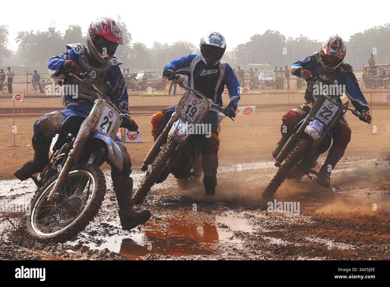 Golf cup dirt track racing, Jodhpur, Rajasthan, India, Asia Foto Stock