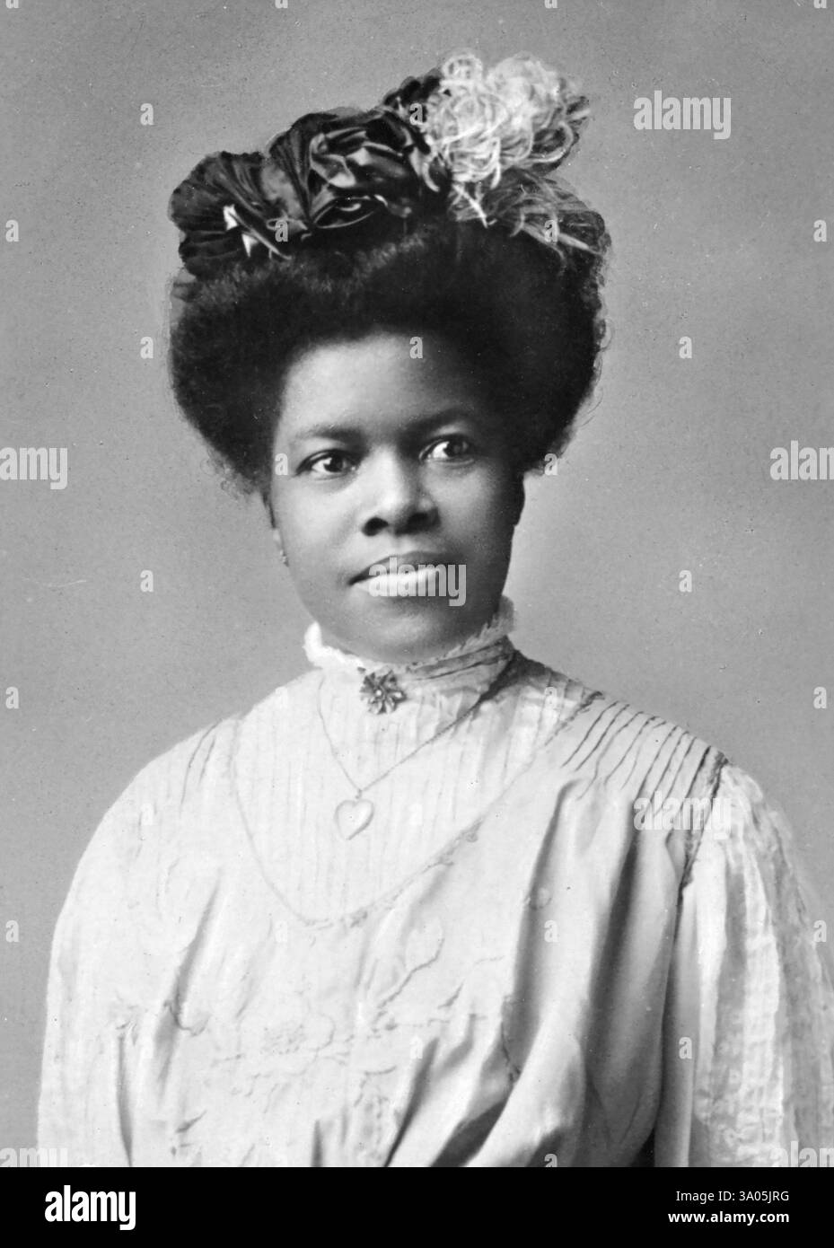 Nannie Burroughs, Nannie Helen Burroughs (1879 – 1961), attivista americana per i diritti civili negli Stati Uniti. Foto Stock