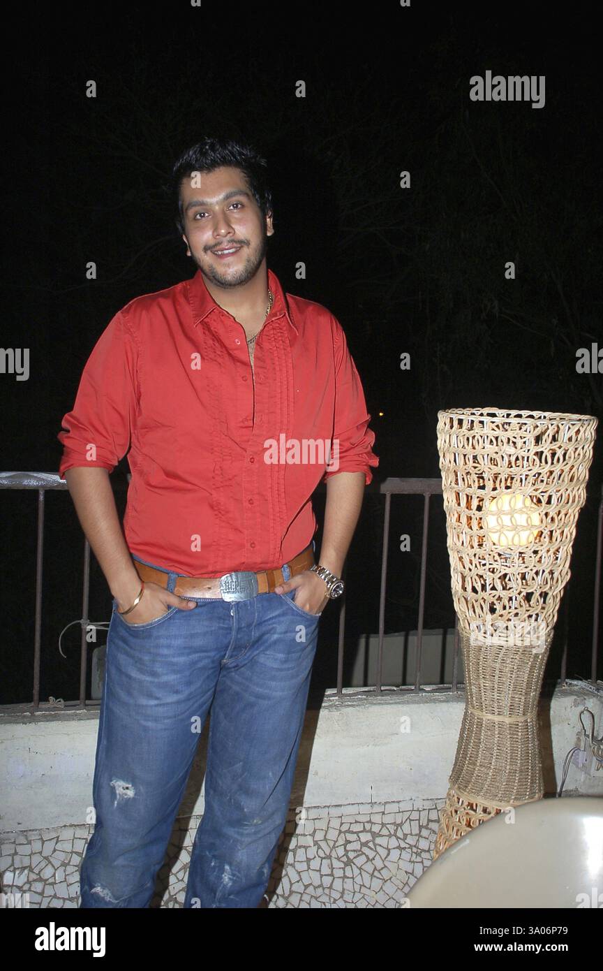 Bappa Lahiri direttore musicale, India NO MR Foto Stock