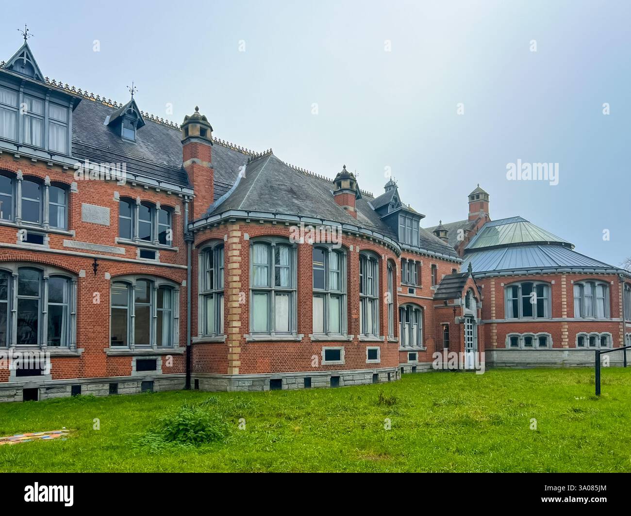 Complesso Bijloke - storica università di gand, belgio Foto Stock