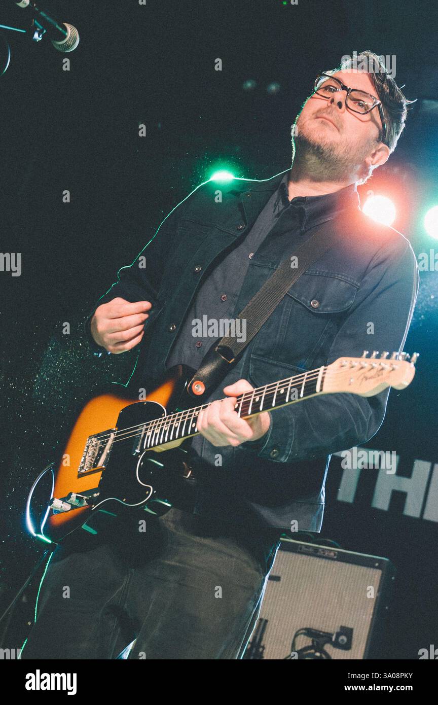 Newcastle, Regno Unito. 2 marzo 2025. 2 marzo 2025 - Newcastle, Regno Unito: I Futureheads si esibiscono al Boilershop di Newcastle upon Tyne. Foto: Thomas Jackson credito: Thomas Jackson/Alamy Live News Foto Stock